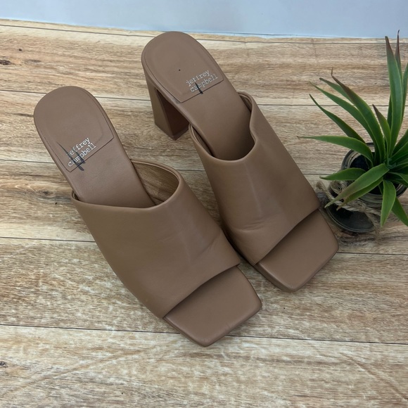 Jeffrey Campbell Caviar Platform Slide Sandal sz 7.5 - Picture 3 of 11